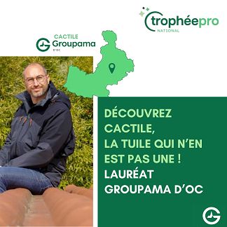 CACTILE Lauréat Groupama d'Oc