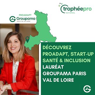 PROADAPT lauréat Groupama Paris Val de Loire