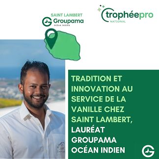 SAINT LAMBERT Lauréat Groupama Océan Indien