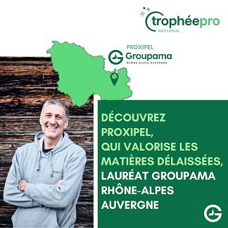 PROXIPEL Lauréat Groupama Rhône-Alpes Auvergne